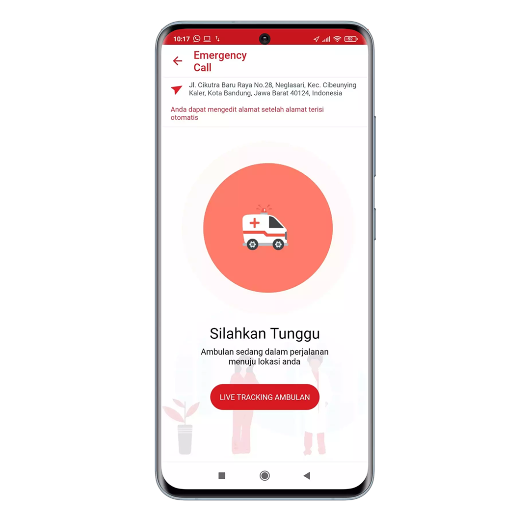 Online Emergency Call Button